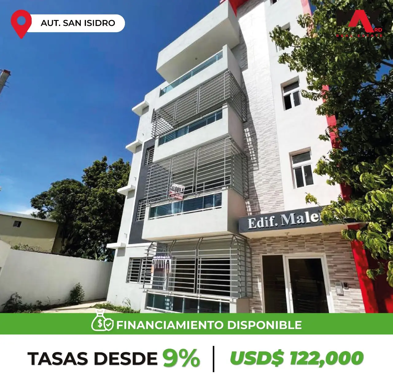 RESIDENCIAL MARLENNYS, Ubicado en la Autopista de San Isidro, santo domingo este